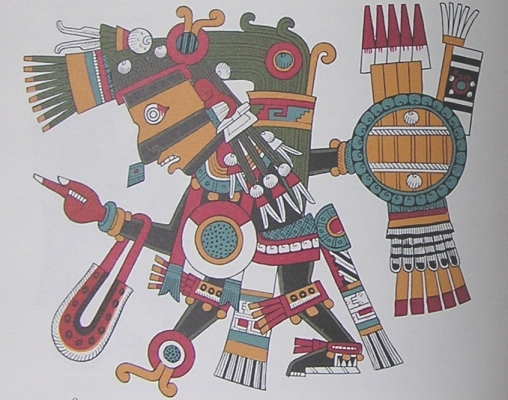 Tezcatlipoca, god of darkness